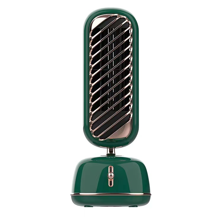 桌面塔式风扇充电款（带加湿功能）-橄榄绿